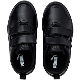 Calçados infantis Puma Courtflex v2 V Ps pretos 371543 06 1