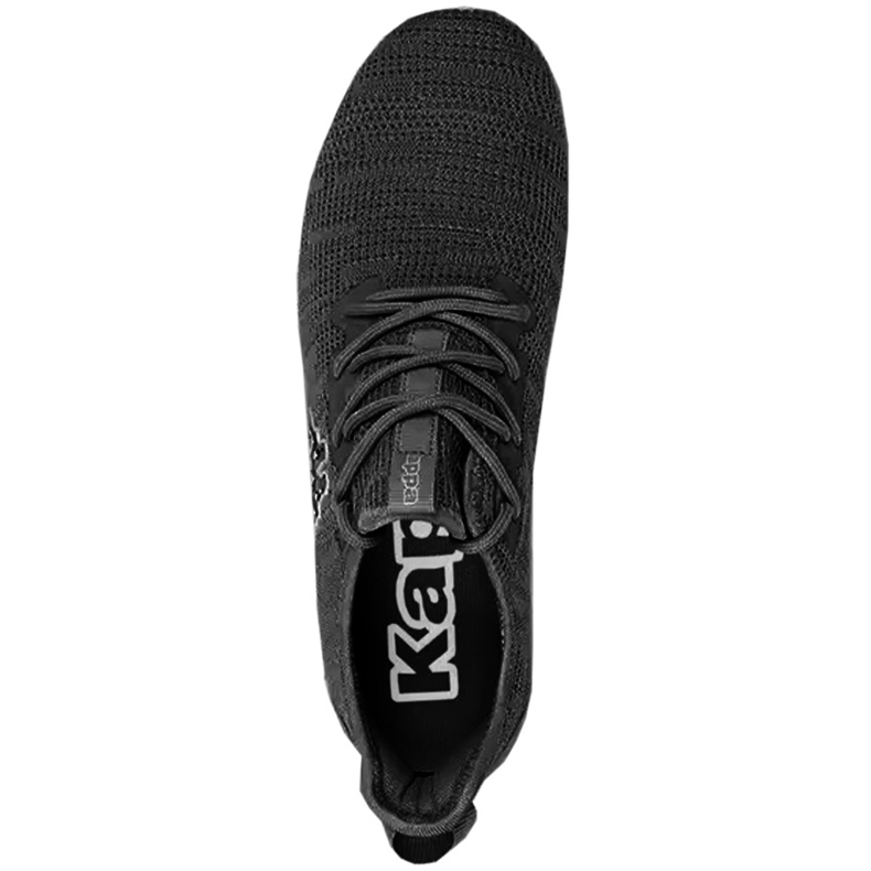 Sapatos Kappa Capitol preto e branco 242961 1110 1