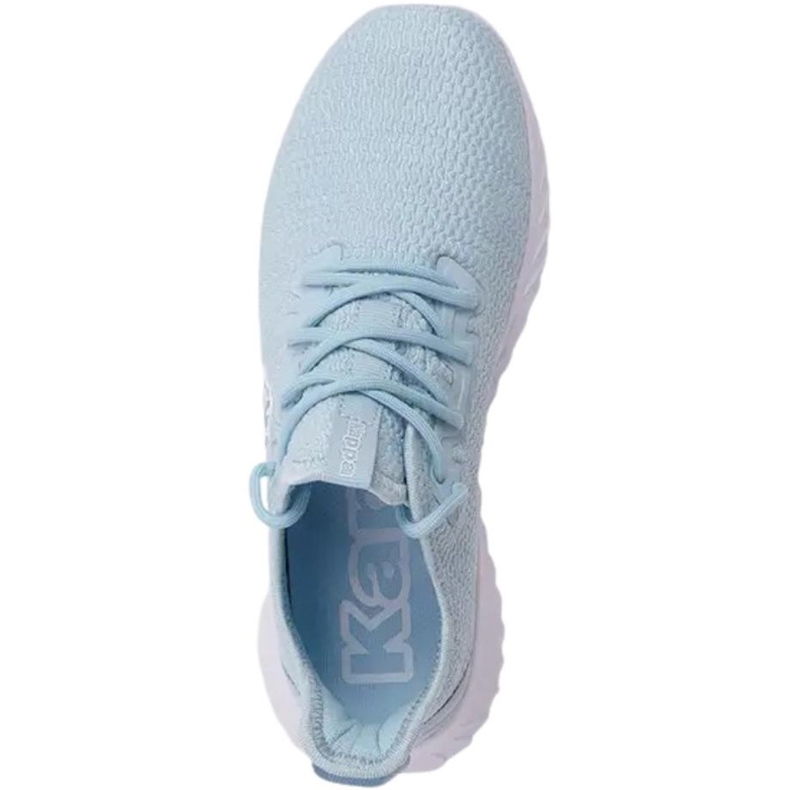 Sapatos femininos Kappa Capilot Gc azul e branco 242961GC 6110 2