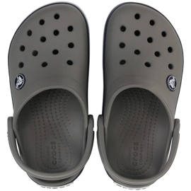 Tamanco Crocs Kids Criança Crocband cinza 207005 05H 2
