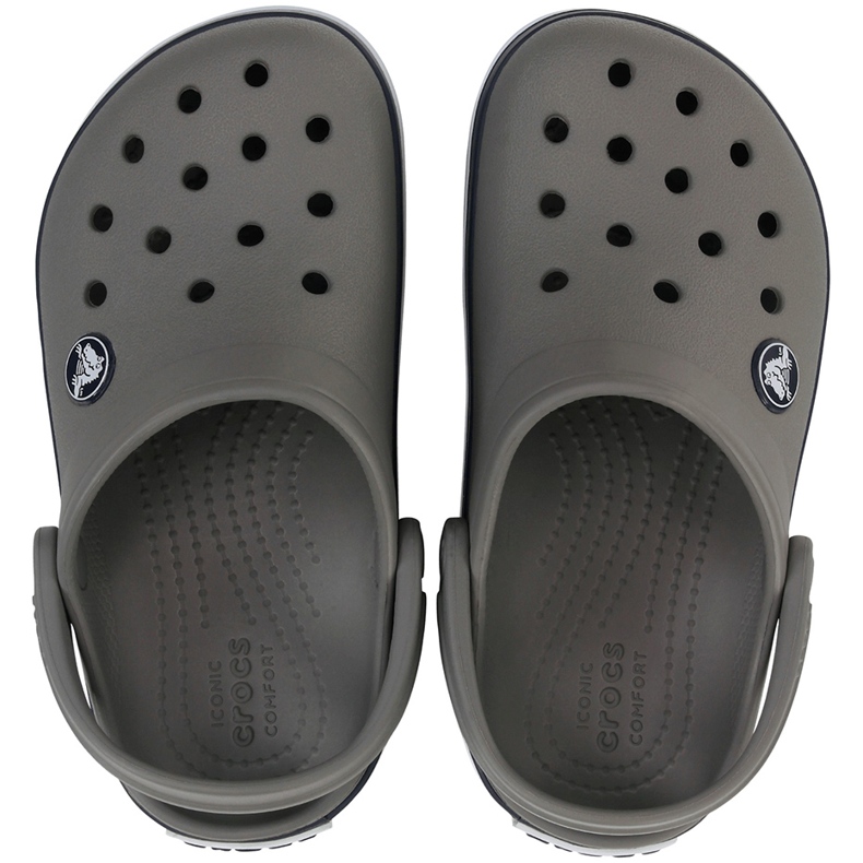Tamanco Crocs Kids Criança Crocband cinza 207005 05H 2