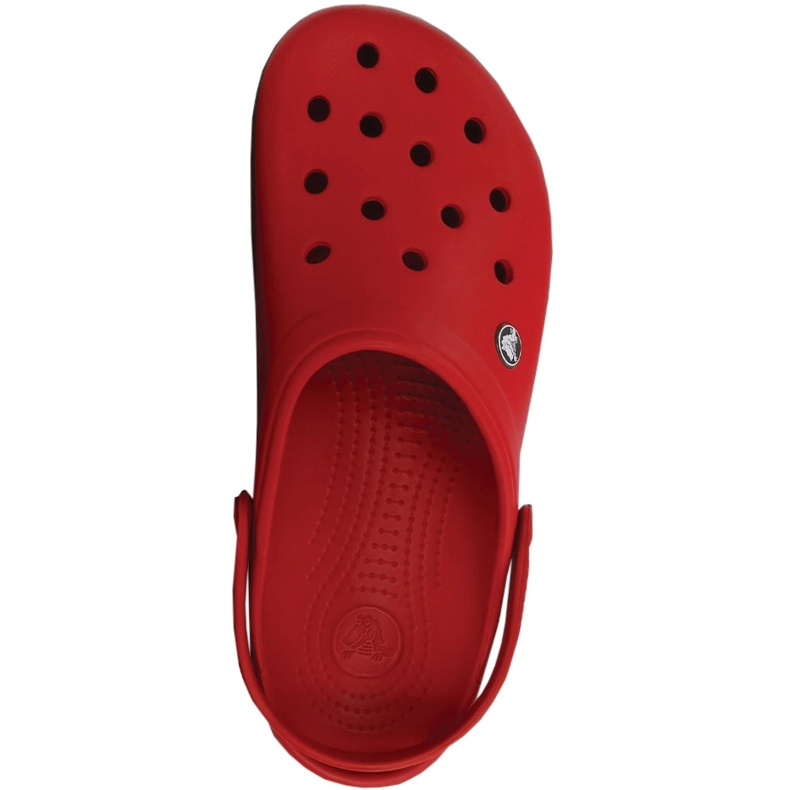 Tamancos Crocs Crocband Clog vermelho-cinza 11016 6PT 2