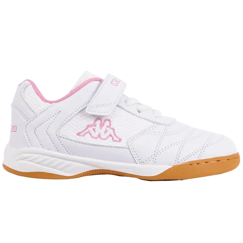 Calçado infantil Kappa Damba K branco-rosa 260765K 1021 1