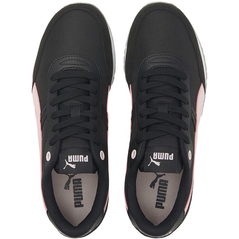 Sapatos Puma St Runner Essential preto e rosa 383055 05 2