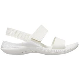 Sandálias femininas Crocs Literide 360 ​​brancas 206711 1CN branco 1