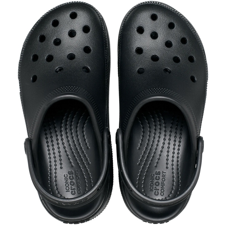 Tamancos Crocs Cutie Clog Kids pretos 207708 001 2