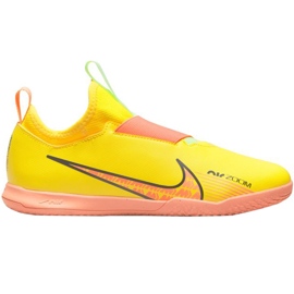 Chuteiras Nike Zoom Mercurial Vapor 15 Academy Ic Junior DJ5619 780 amarelo 1