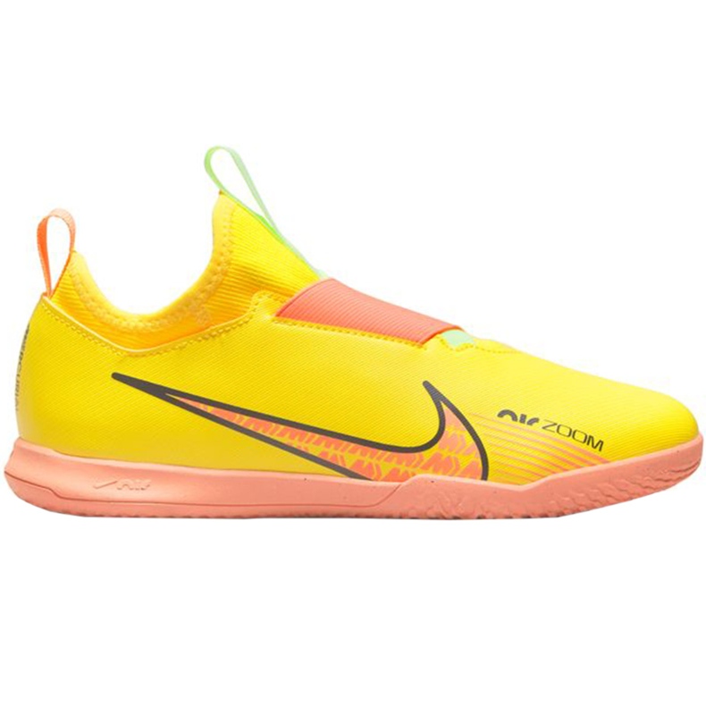 Chuteiras Nike Zoom Mercurial Vapor 15 Academy Ic Junior DJ5619 780 amarelo 1