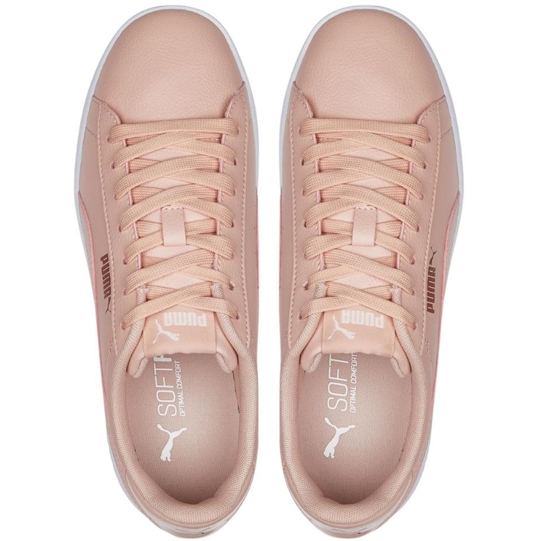 Sapatos femininos Puma Vikky Lopro Rose, pêssego 385845 04 rosa 2