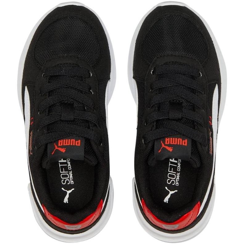 Calçados infantis Puma Graviton Ac Ps preto e vermelho 381988 11 branco 2