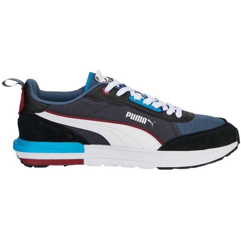Sapatos de noite Puma R22 preto-marinho 383462 10 1