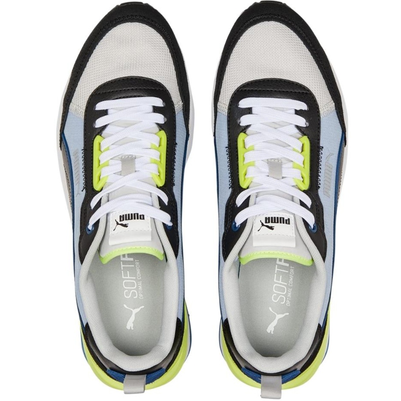 Puma R22 Azul preto-cinza-azul 383462 11 sapatos 2