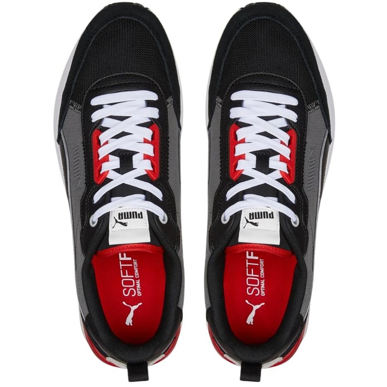 Puma R22 preto-cinza 383462 16 sapatos 2