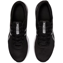 Tênis de corrida masculino Asics Patriot 13 preto e branco 1011B485 001 2