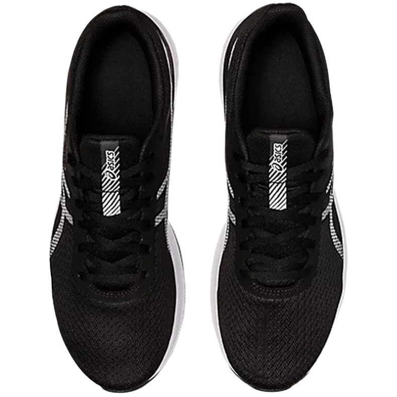 Tênis de corrida masculino Asics Patriot 13 preto e branco 1011B485 001 2