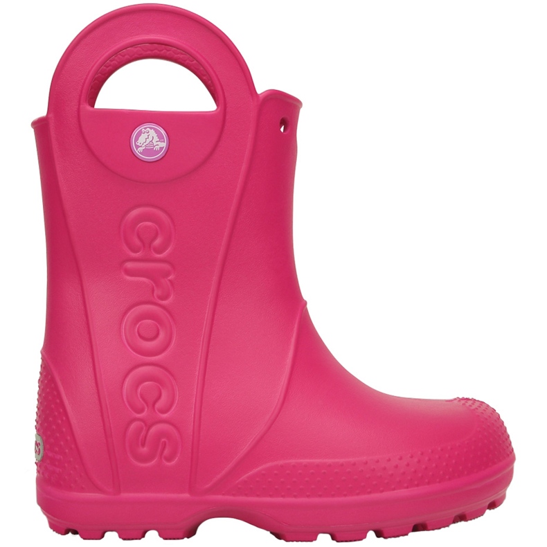 Wellingtons infantis Crocs rosa 12803 6X0 1