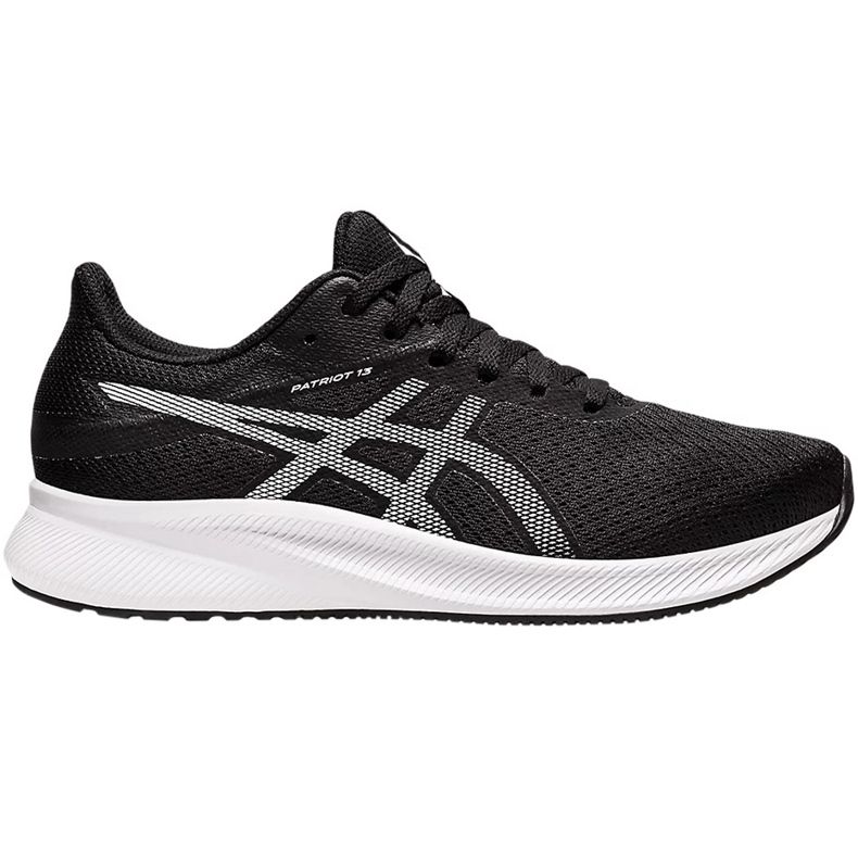 Tênis de corrida feminino Asics Patriot 13 preto 1012B312 001 1