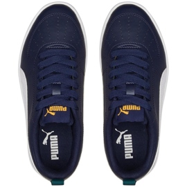 Calçado infantil Puma Rickie Jr, azul marinho 384311 07 2