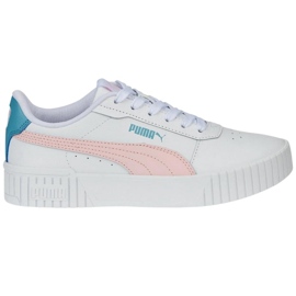 Calçado infantil Puma Carina 2.0 Jr branco-rosa 386185 05 1