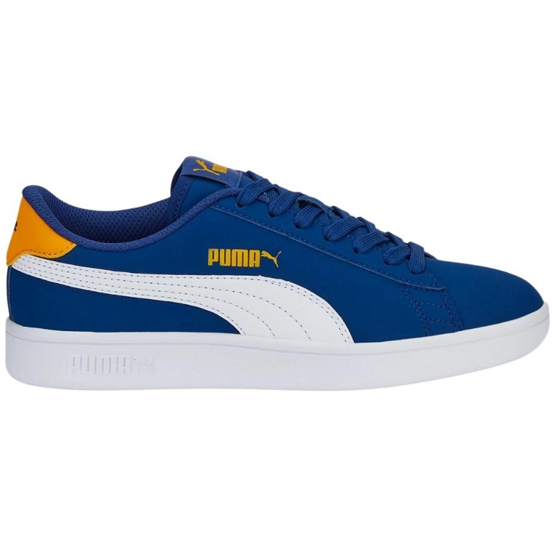 Puma Smash v2 Buck Jr. azul 365182 47 sapatos infantis 1