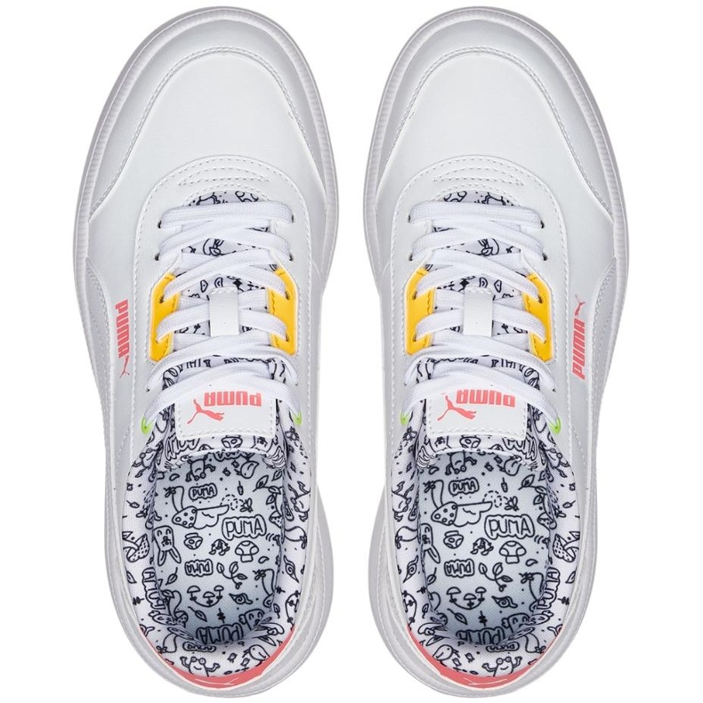 Calçado feminino Puma Tori Me Happy branco 386384 01 2