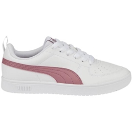 Sapatos femininos Puma Rickie branco-rosa 387607 04 1