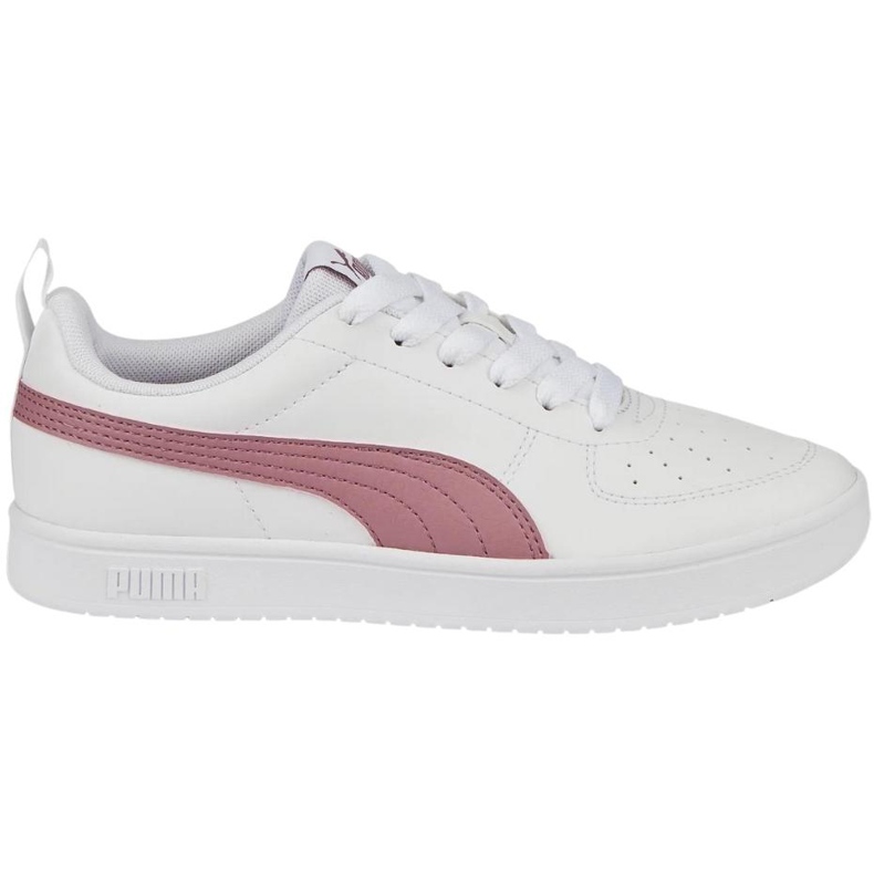 Sapatos femininos Puma Rickie branco-rosa 387607 04 1