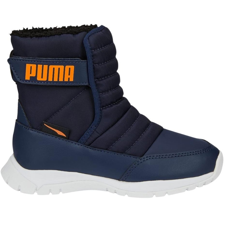 Calçados infantis Puma Nieve Wtr Ac Ps, azul marinho 380745 06 1