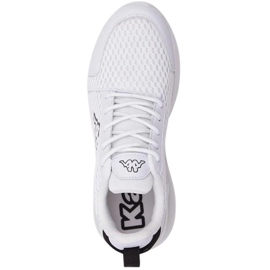 Bota Kappa Colp 1.2 branco e preto 243249 1011 2