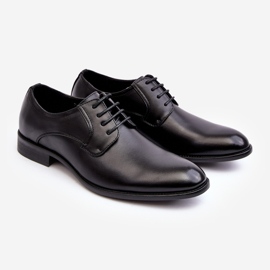 Sapatos Masculinos de Couro Preto Harene 1