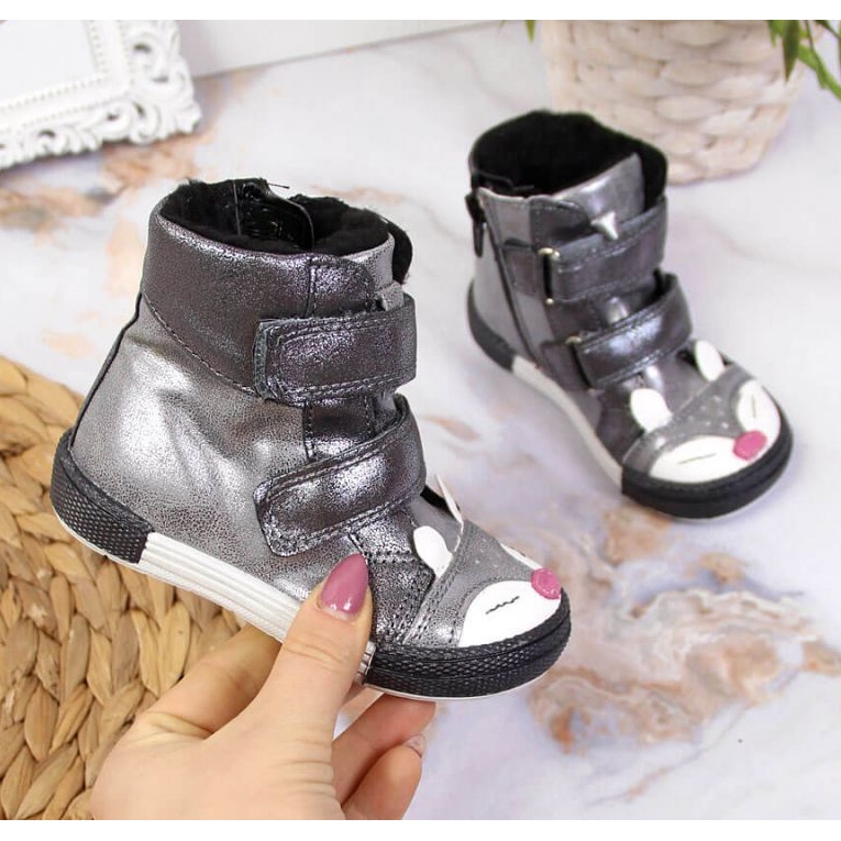 Kornecki Jr 6583 KOR6583C Botins com velcro 1