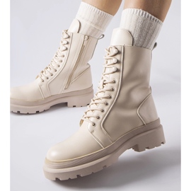 Botas rasteiras bege com protetor Zacharie 1