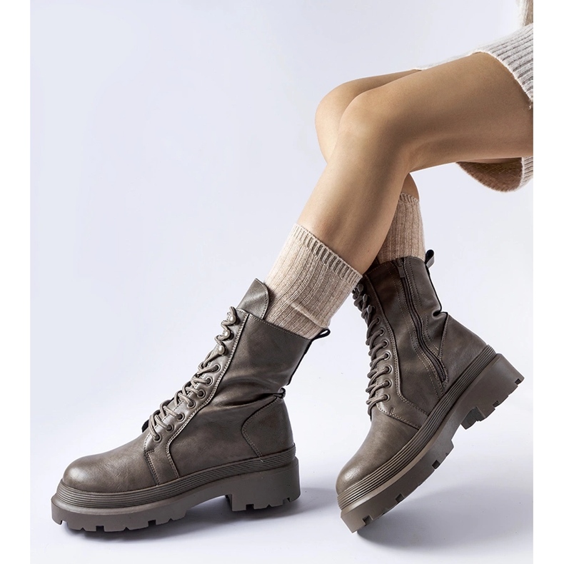 Botas cinza com protetor Zacharie 1