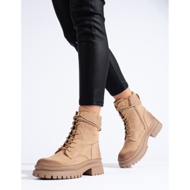 Trabalhadores Shelovet bege femininos 1