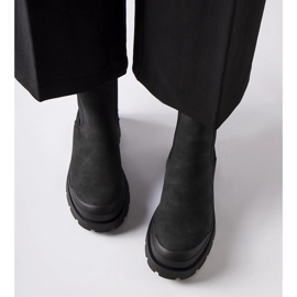 Botins pretos Big Star MM274319 slip-on preto 1