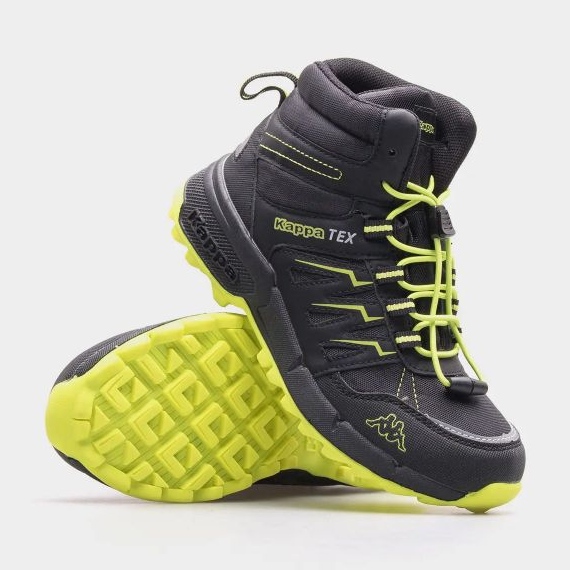 Sapatos Kappa Boxford Mid Tex K Jr 261065K-1133 preto 1