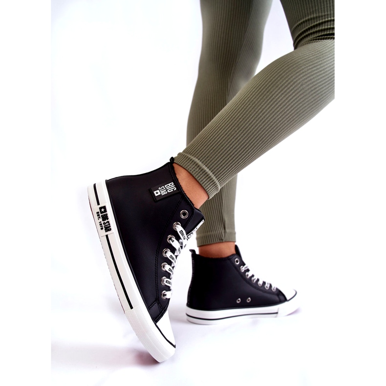 Tênis Clássico com Isolamento Alto Big Star KK274598 Preto 4