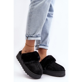 Botas femininas de neve com plataforma preta Phiniopis preto 2