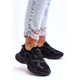 Sapatos esportivos pretos femininos 1