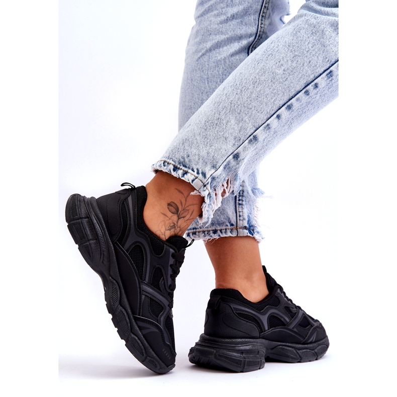 Sapatos esportivos pretos femininos 3