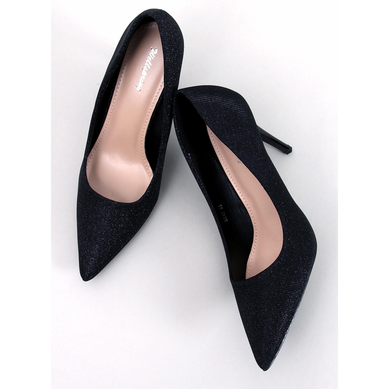 Saltos altos de mulher Maineri Black preto 1