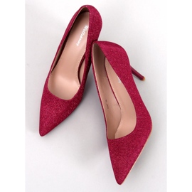 Saltos iridescentes de mulher Maineri Fuchsia Roes rosa 1