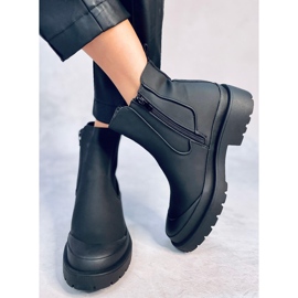 Botas Carey Black Jodhpur preto 1