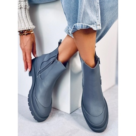 Botas Carey LT.BLUE Jodhpur azul 1