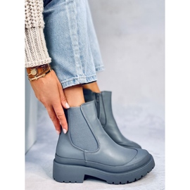 Botas Carey LT.BLUE Jodhpur azul 2