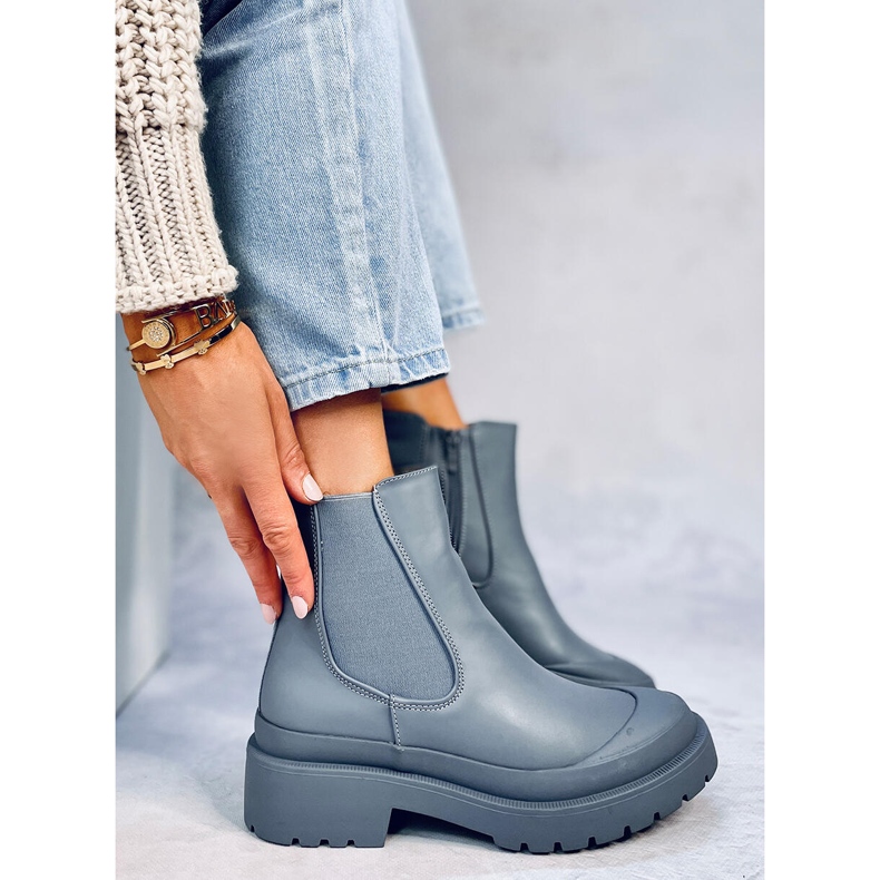 Botas Carey LT.BLUE Jodhpur azul 2