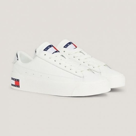 Sapatos Tommy Hilfiger Vulc Lealther Plat Lc M EN0EN02284YBL branco 1 Sapatos Tommy Hilfiger Vulc Lealther Plat Lc M EN0EN02284YBL branco 1