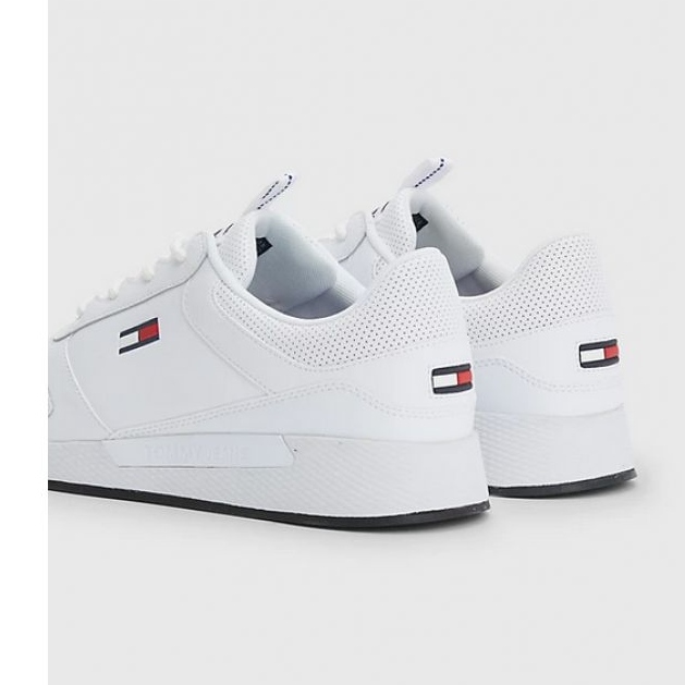 Sapatos Tommy Hilfiger Flexi Runner M EM0EM01080YBR branco 1 Sapatos Tommy Hilfiger Flexi Runner M EM0EM01080YBR branco 1