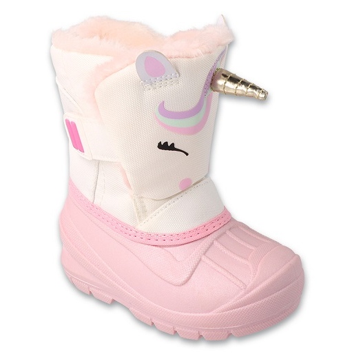 Calçado infantil Befado botas de neve 160P013 rosa 1