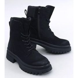 Botins Trapper com protetor Desfor Black preto 1 Botins Trapper com protetor Desfor Black preto 1